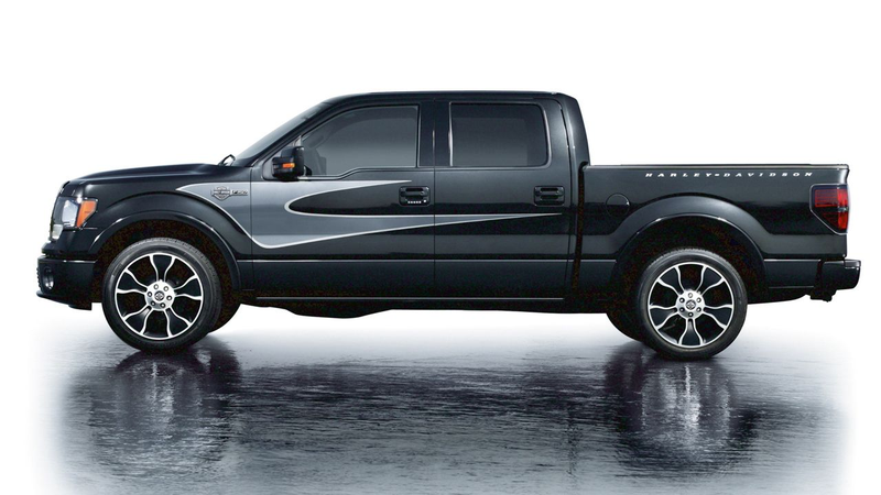 Illustration for article titled 2012 Ford Harley-Davidson F-150 is a tribal tattoo in truck form